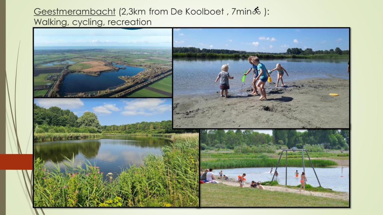 Vakantiewoning De Koolboet Koedijk Екстериор снимка