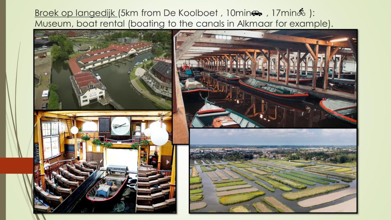 Vakantiewoning De Koolboet Koedijk Екстериор снимка